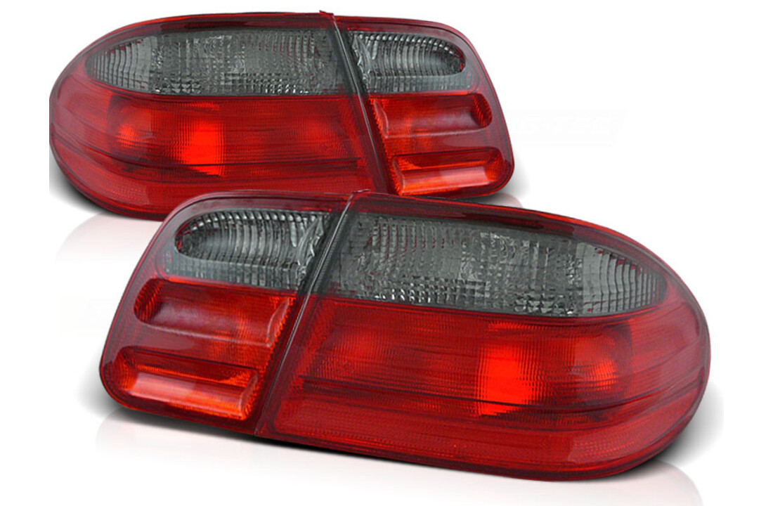 Achterlichten geschikt voor Mercedes W210 E-Klasse 95-03 02 rood smoke