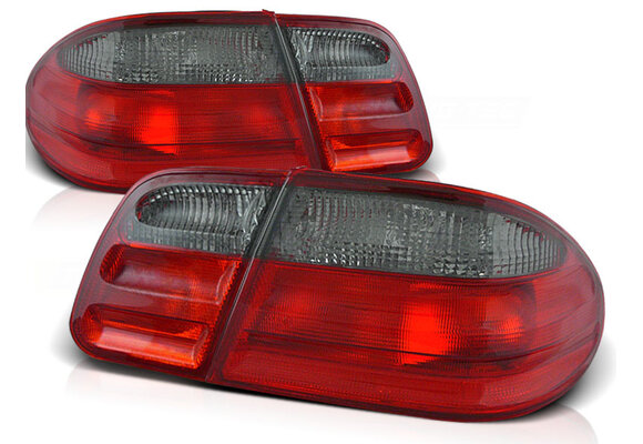 Achterlichten geschikt voor Mercedes W210 E-Klasse 95-03 02 rood smoke