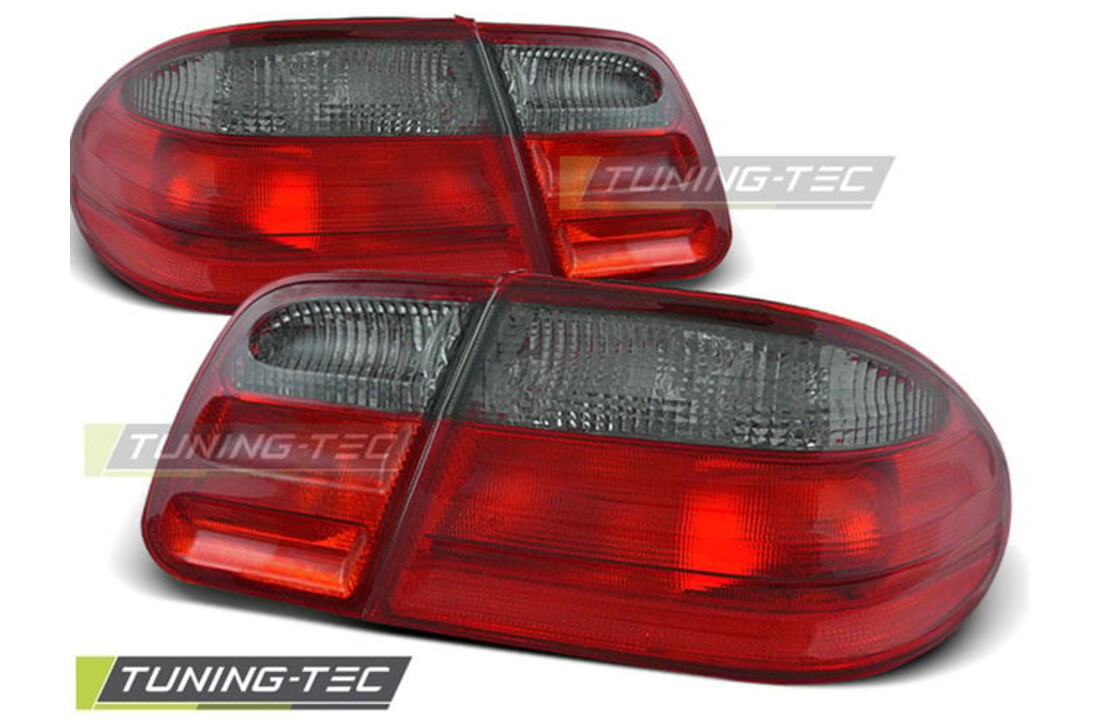 Achterlichten geschikt voor Mercedes W210 E-Klasse 95-03 02 rood smoke