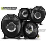Koplampen MERCEDES W210 E-Klasse 06 99-03 02 ZWART