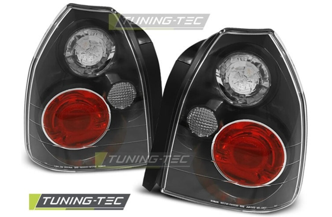 Achterlichten geschikt voor Honda Civic 09 95-02 01 3D zwart