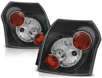 Achterlichten geschikt voor Toyota Corolla 12 01-07 zwart