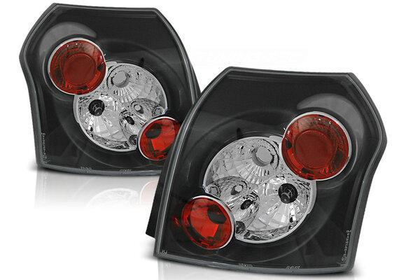 Achterlichten geschikt voor Toyota Corolla 12 01-07 zwart