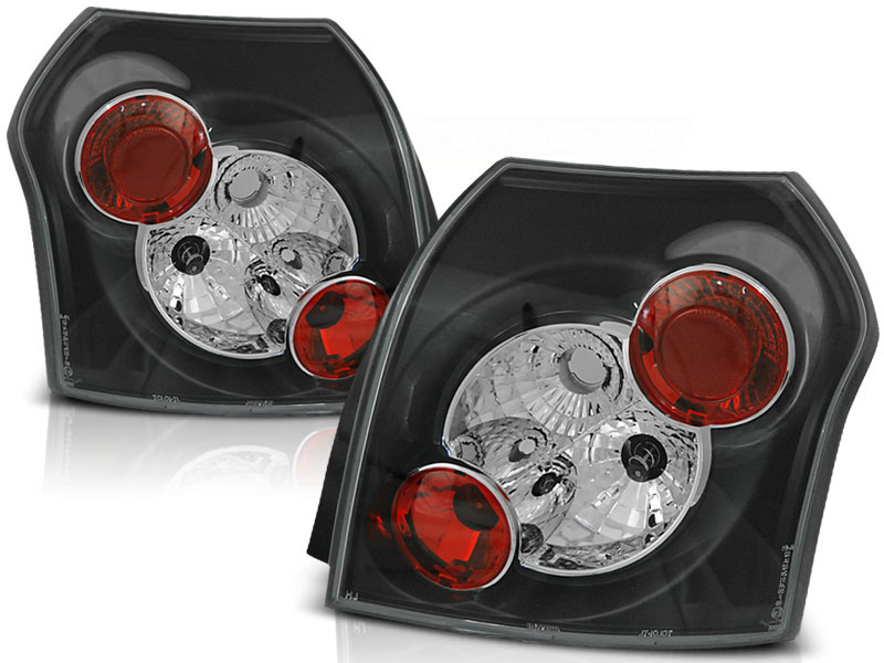 Achterlichten geschikt voor Toyota Corolla 12 01-07 zwart