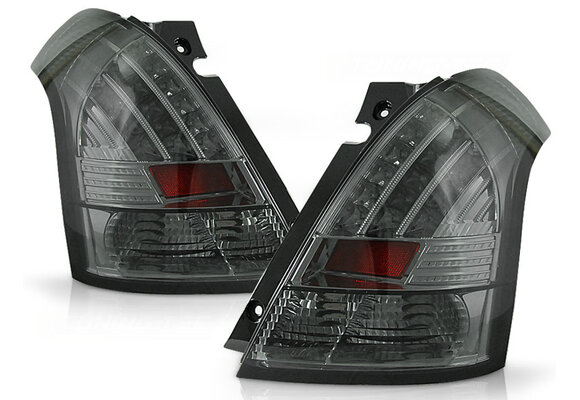 Achterlichten geschikt voor Suzuki Swift 05 05-10 smoke LED