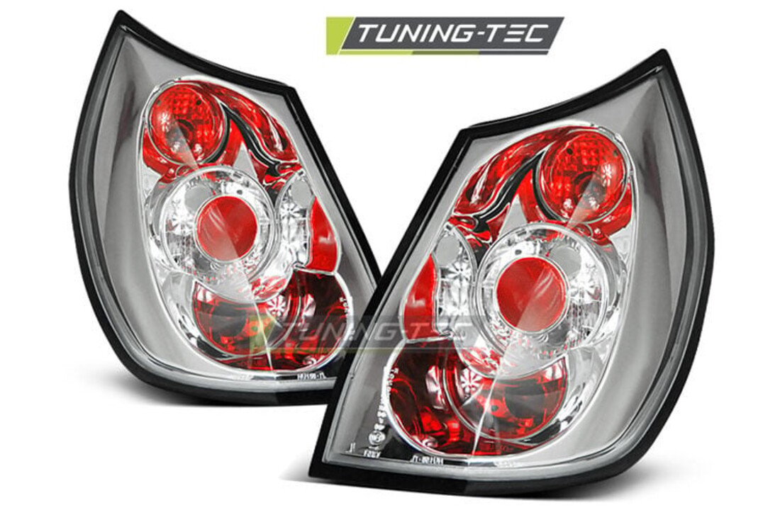 Achterlichten geschikt voor Renault Scenic 06 03-02 06 chroom