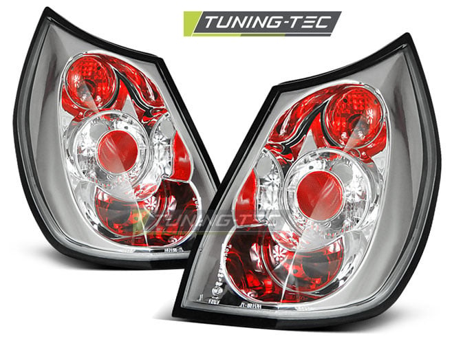 Achterlichten geschikt voor Renault Scenic 06 03-02 06 chroom