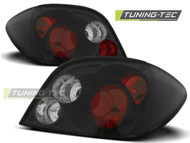 Achterlichten geschikt voor Peugeot 307 04 01-07 zwart