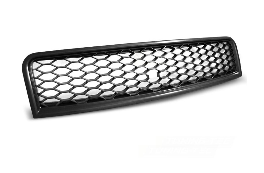 Grill geschikt voor AUDI A4 (B6) RS-STIJL 10 00-10 04 MAT ZWART