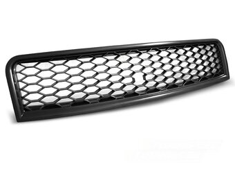 Grill AUDI A4 (B6) RS-STIJL 10 00-10 04 MAT ZWART