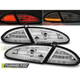 Achterlichten geschikt voor Seat Leon 06 05-09 chroom LED