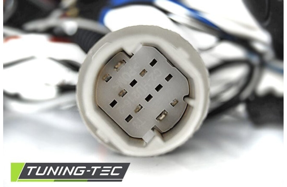 Koplampen met parkeerlicht geschikt voor Fiat Panda 03-12 zwart