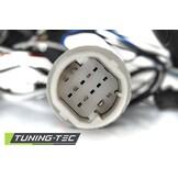 Koplampen met parkeerlicht geschikt voor Fiat Panda 03-12 zwart