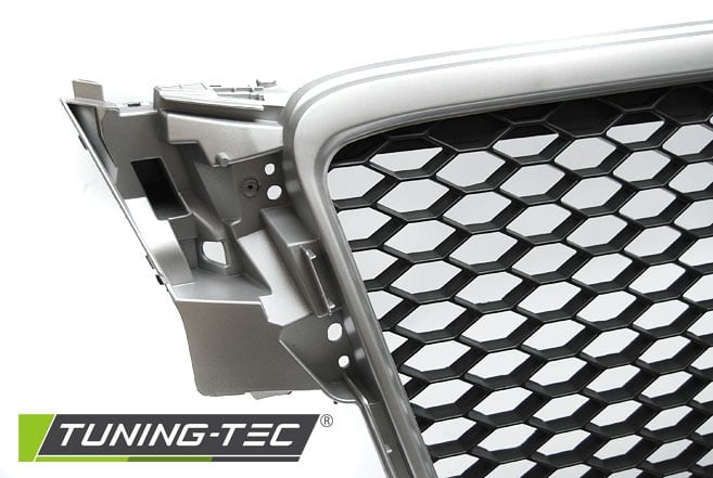 Grill AUDI A4 B8 08-11 ZILVER RS-STIJL