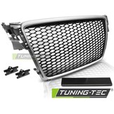 Grill AUDI A4 B8 08-11 ZILVER RS-STIJL
