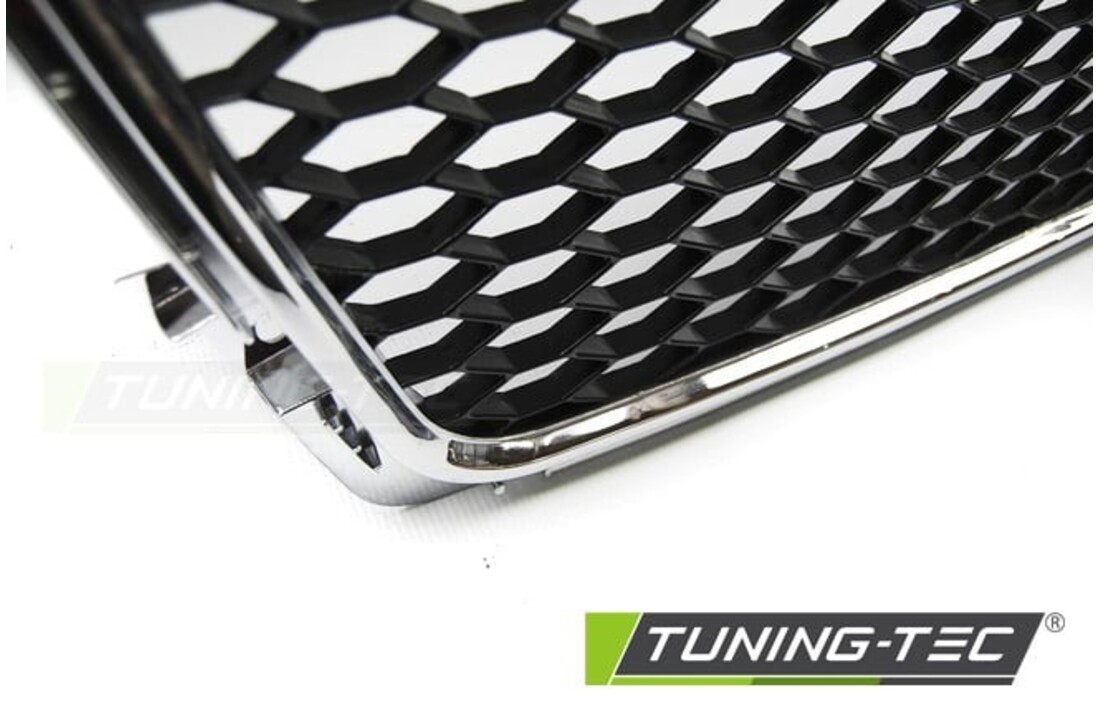 Grill AUDI A4 B8 08-11 CHROOM RS-STIJL