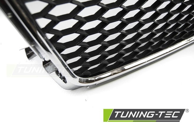 Grill geschikt voor AUDI A4 B8 08-11 CHROOM RS-STIJL