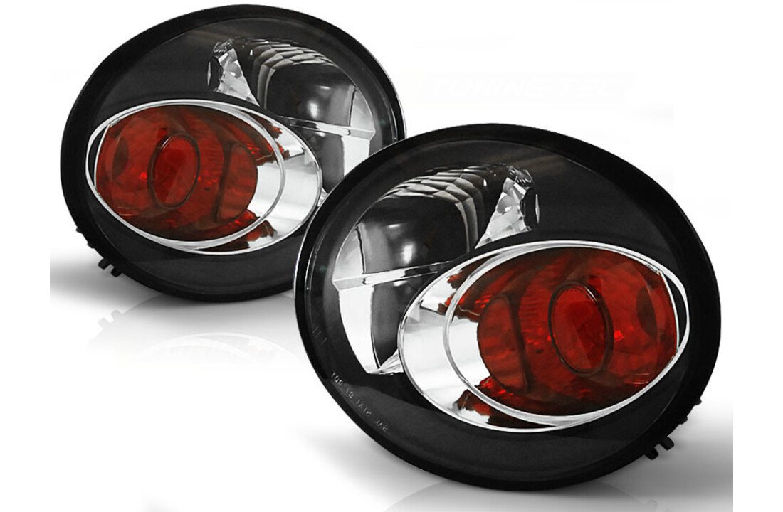 Achterlichten geschikt voor VW New Beetle 10-98-05-05 zwart