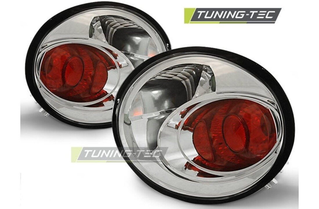 Achterlichten geschikt voor VW New Beetle 10-98-05-05 chroom
