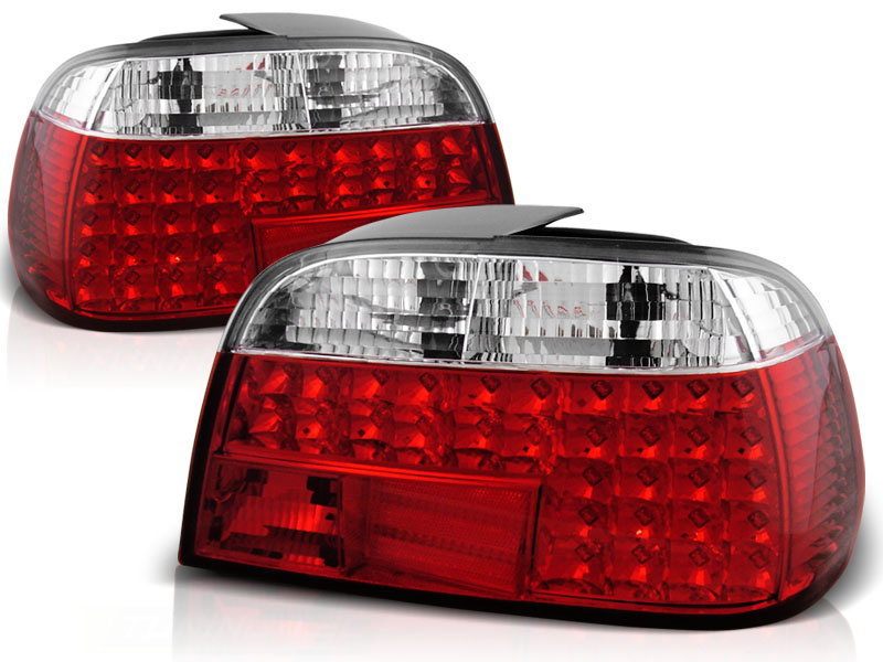 Achterlichten geschikt voor BMW E38 06 94-07 01 rood helder LED