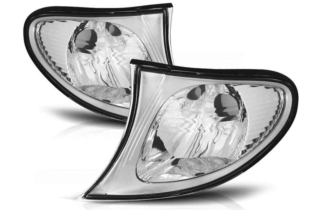 Knipperlichten geschikt voor BMW E46 09 01-03 05 chroom rand