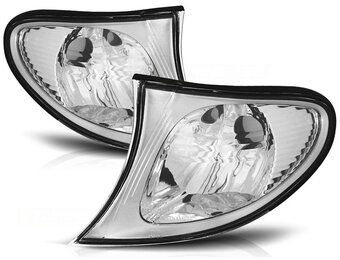 Knipperlichten geschikt voor BMW E46 09 01-03 05 chroom rand