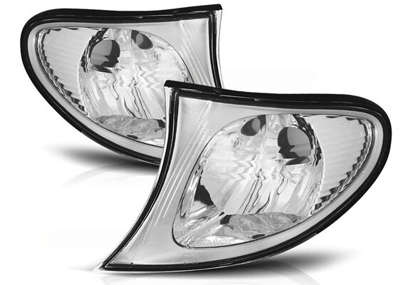 Knipperlichten geschikt voor BMW E46 09 01-03 05 chroom rand