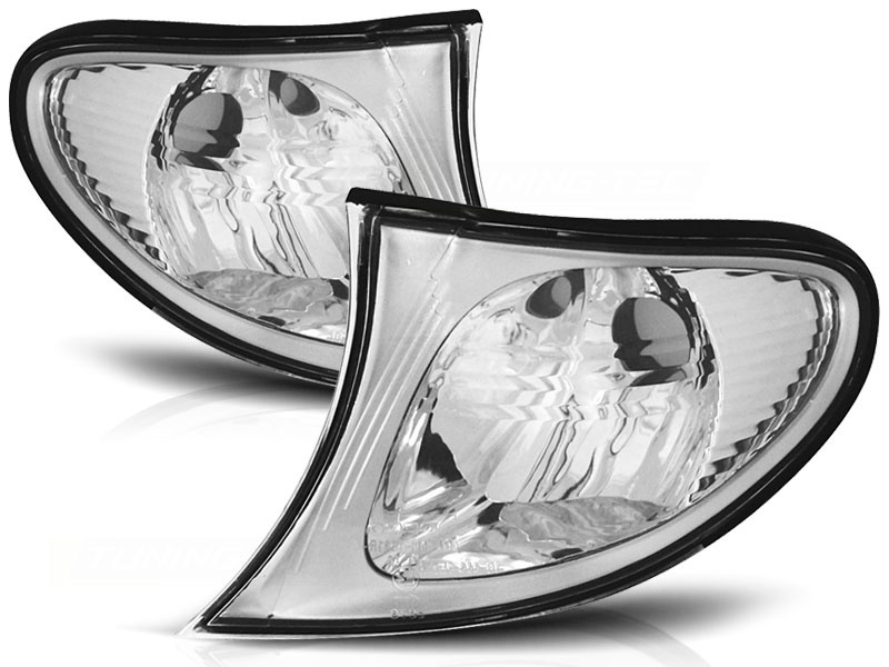 Knipperlichten geschikt voor BMW E46 09 01-03 05 chroom rand