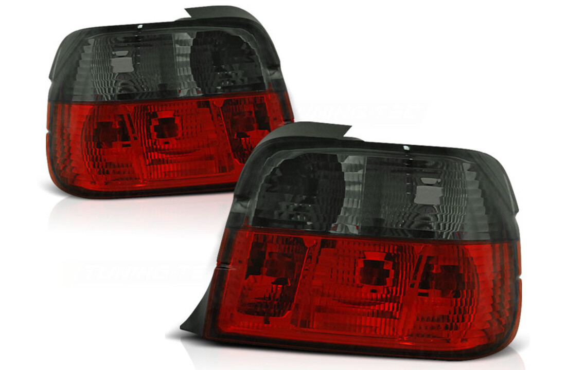 Achterlichten geschikt voor BMW E36 12 90-08 99 compact rood smoke