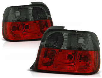 Achterlichten geschikt voor BMW E36 12 90-08 99 compact rood smoke