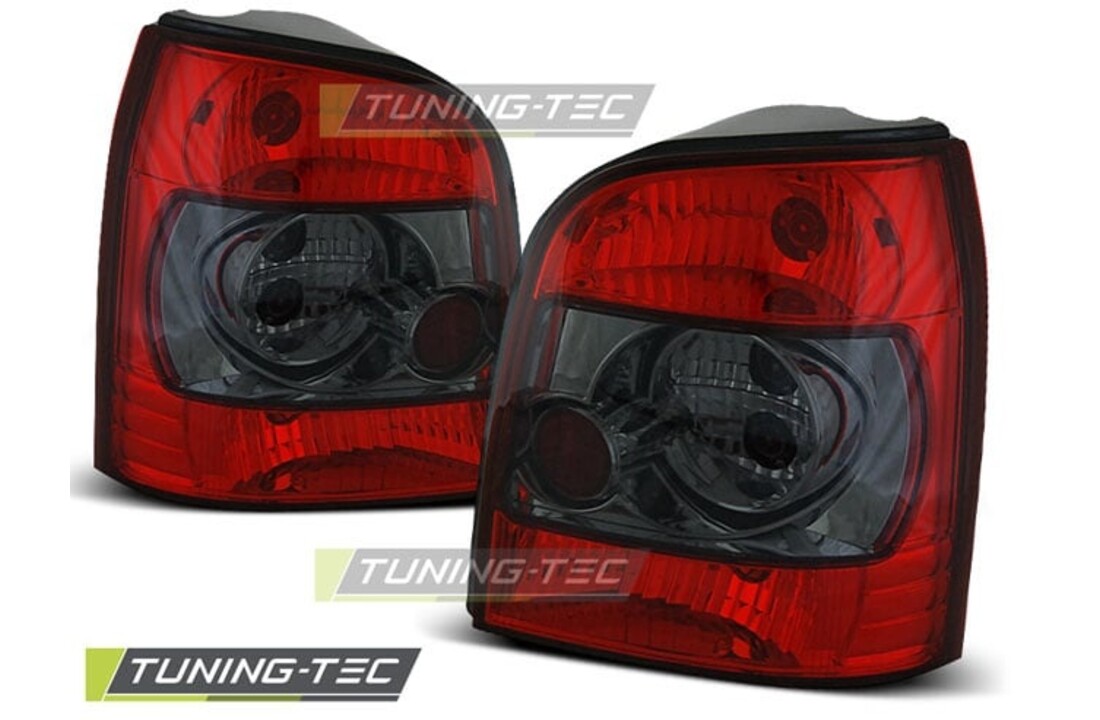 Achterlichten geschikt voor Audi A4 11 94-01 rood smoke