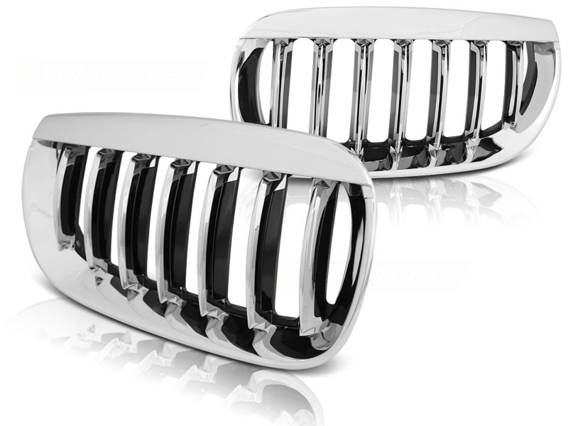 Grill geschikt voor BMW X3 E83 04-06 chroom