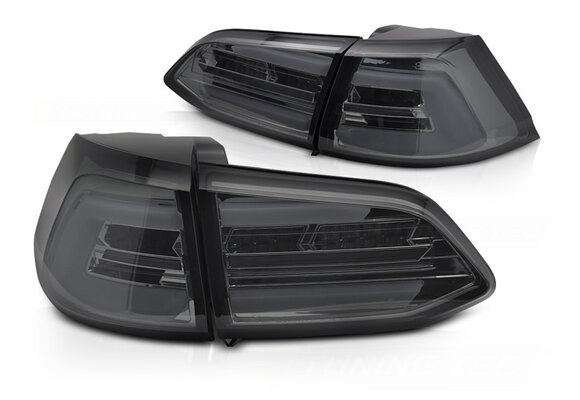 LED Achterlichten Smoke Sequentieel geschikt voor VW Golf 7 Variant 2017-2019