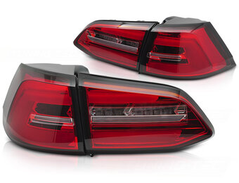 LED Achterlichten Rood Wit Dynamisch geschikt voor VW Golf 7 Variant (17-19)
