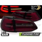 LED Achterlichten Rood Smoke Sequentiële geschikt voor VW GOLF 7 Variant 17-19