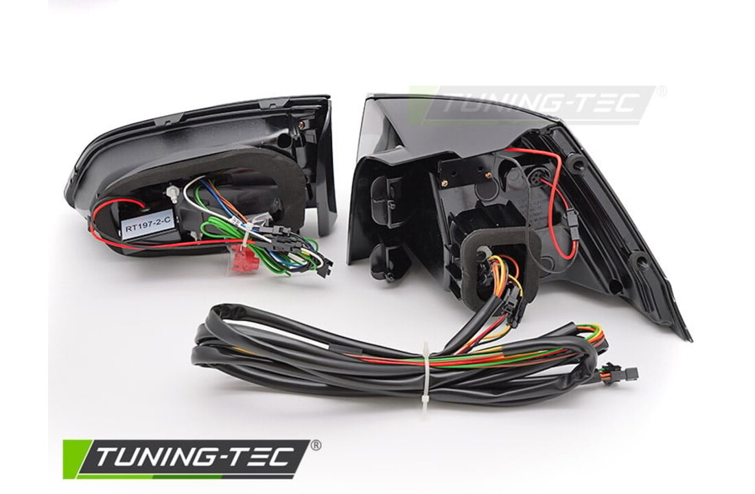 LED Achterlichten Rood Wit Sequentiële Knipperlichten geschikt voor VW Golf 7 13-17 Variant