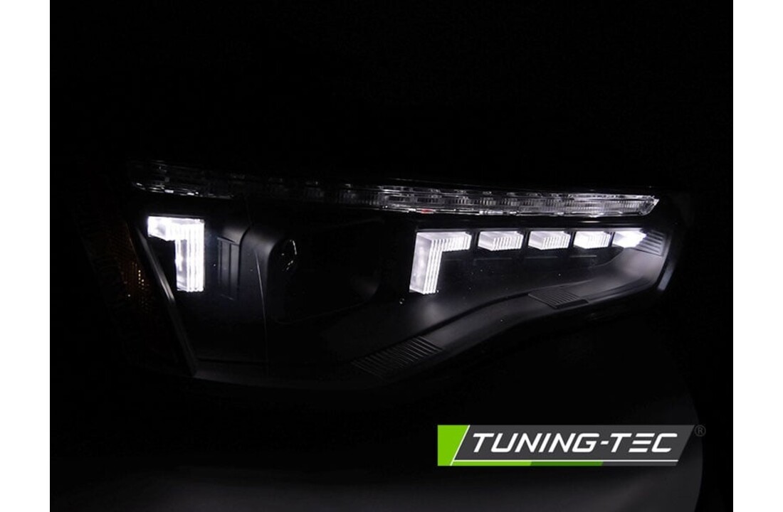 LED Koplampen Zwart Sequentieel geschikt voor Audi A5 (11-16)