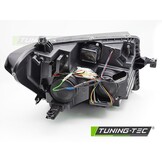 LED Koplampen Tube Light Zwart DRL Dynamisch Knipperlicht geschikt voor VW CRAFTER II (2017-)