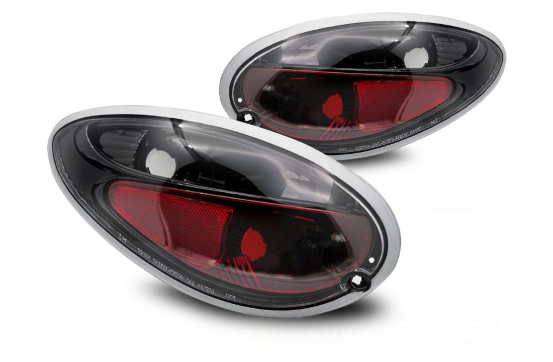 Achterlichten CHRYSLER PT CRUISER 06/2000-2006 zwart