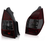 Achterlichten geschikt voor CITROEN C2 11/2003-2010 LED rood SMOKE