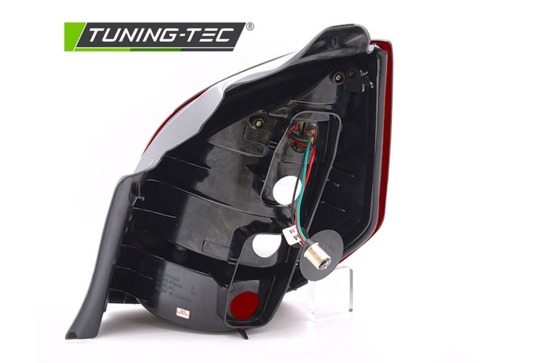 Achterlichten geschikt voor CITROEN C2 11/2003-2010 LED rood SMOKE