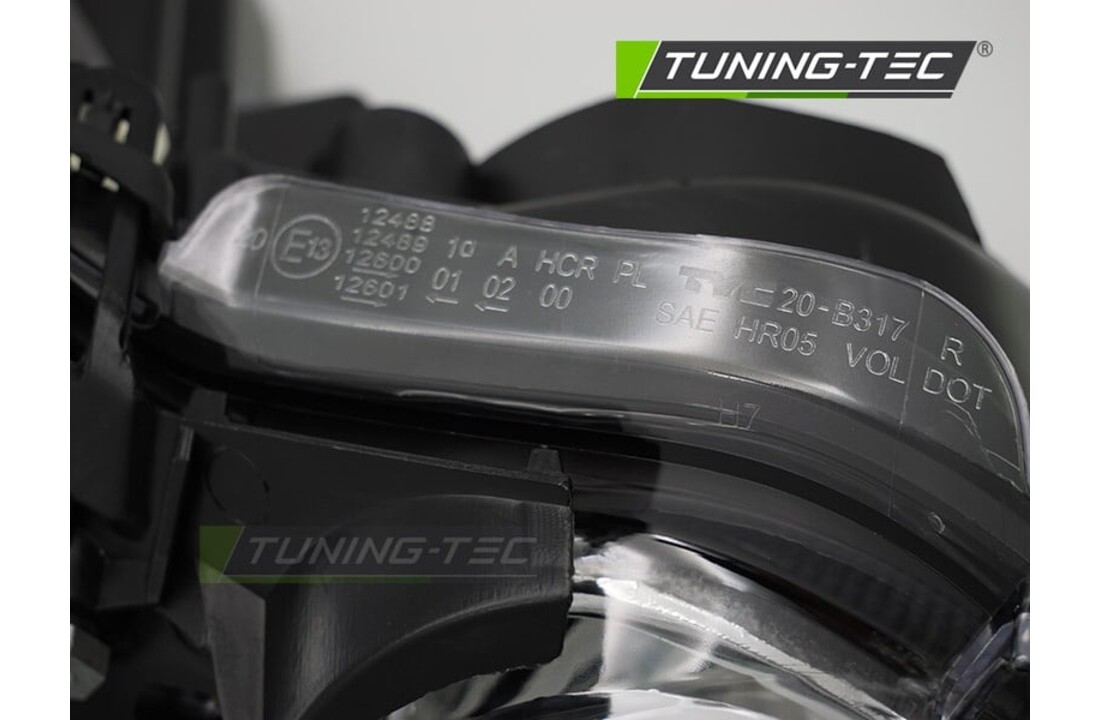 Koplamp links - geschikt voor Mercedes W211 2006-2009 sedan/combi - TYC - chroom