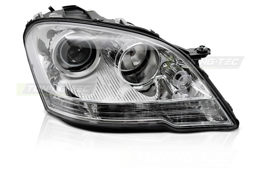 Koplamp rechts geschikt voor Mercedes W164 2009-2011 - TYC - chroom