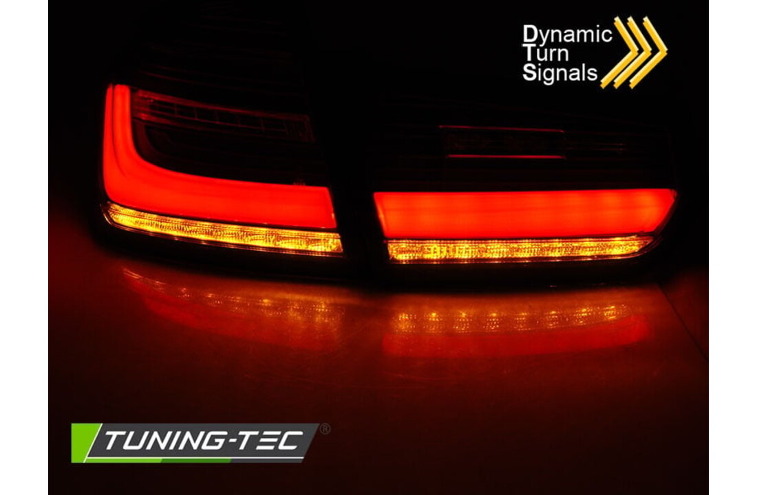 Achterlichten geschikt voor BMW F30 2011-2018 sedan DTS rood smoke