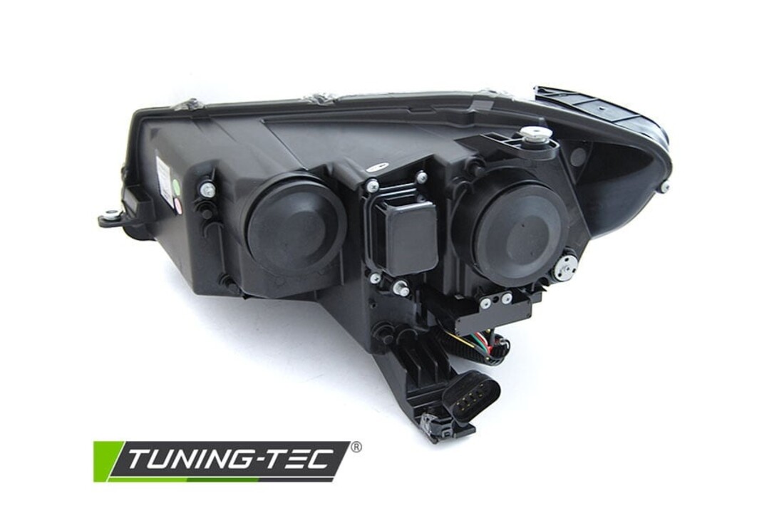 LED Koplampen Tube Light Zwart DRL Dynamisch geschikt voor VW Caddy 20-