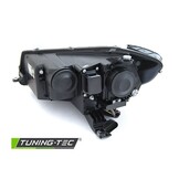 LED Koplampen Tube Light Zwart DRL Dynamisch geschikt voor VW Caddy 20-