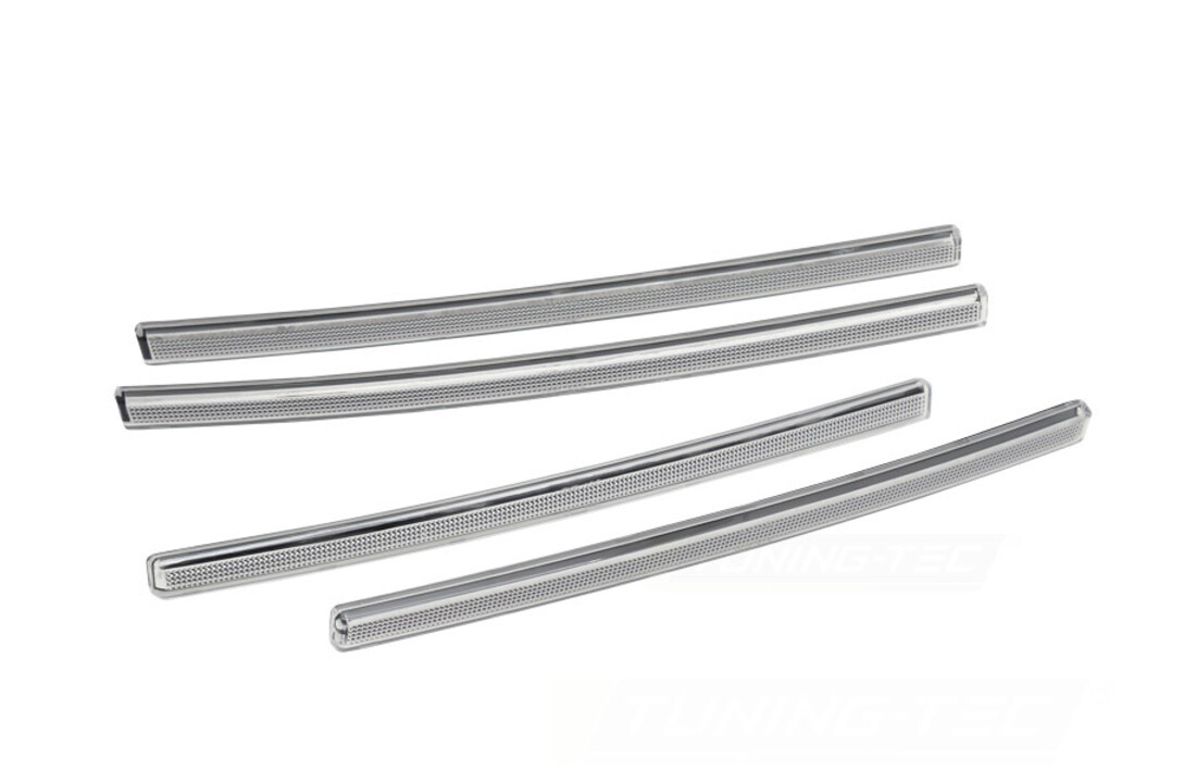 Reflecterende strips geschikt voor MERCEDES W464 AMG vanaf 2018 wit