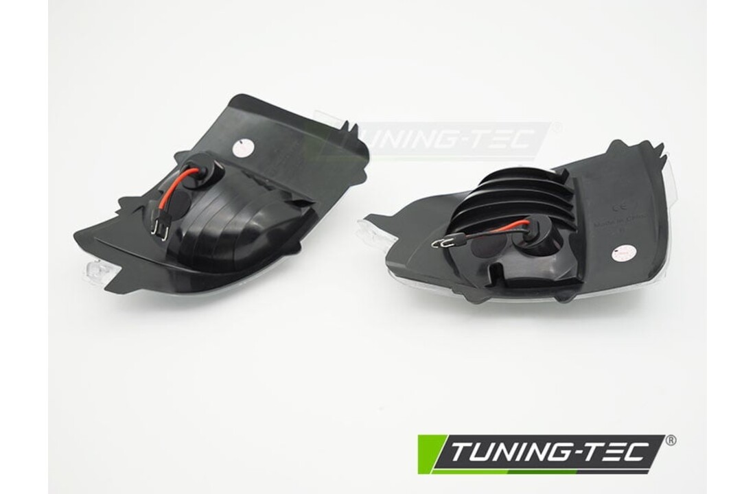 Knipperlicht spiegel geschikt voor Volvo XC70 III 2008-2016 / XC90 Facelift 2007-2014 zwart smoke