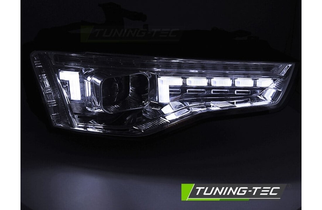 Xenon Koplampen LED Chroom Sequentieel geschikt voor Audi A5 11-16