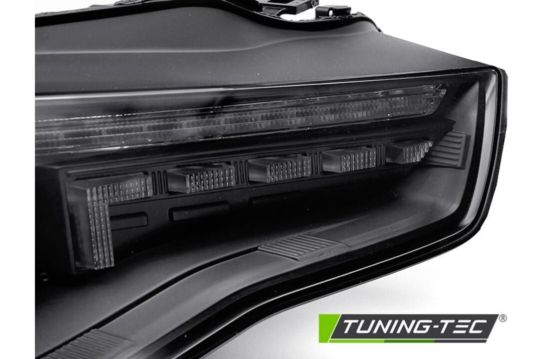 Koplampen Xenon LED Zwart Dynamische Richtingaanwijzer geschikt voor Audi A5 (11-16)